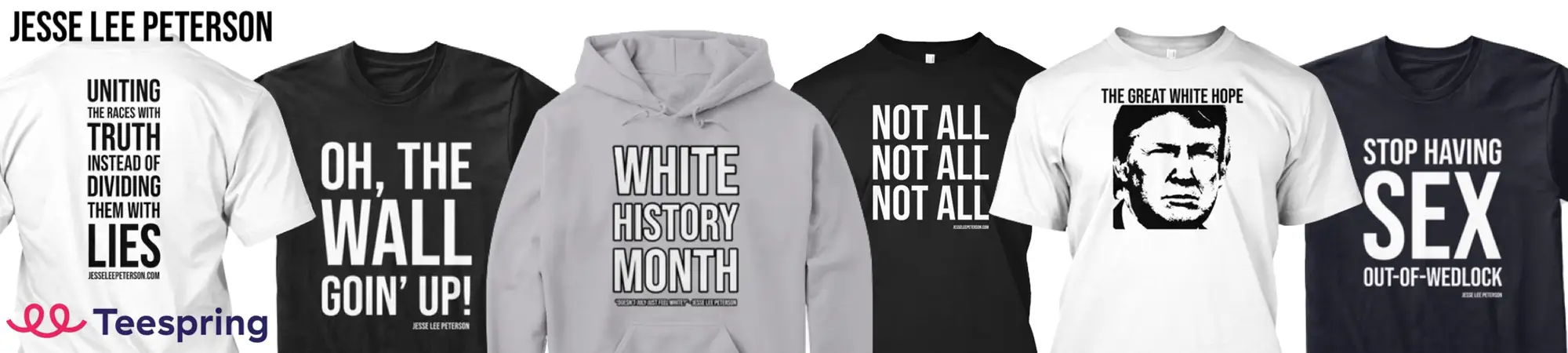 Teespring - Jesse Lee Peterson