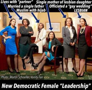 IMMORAL DEMOCRAT WOMEN MISLEADING THE YOUNG